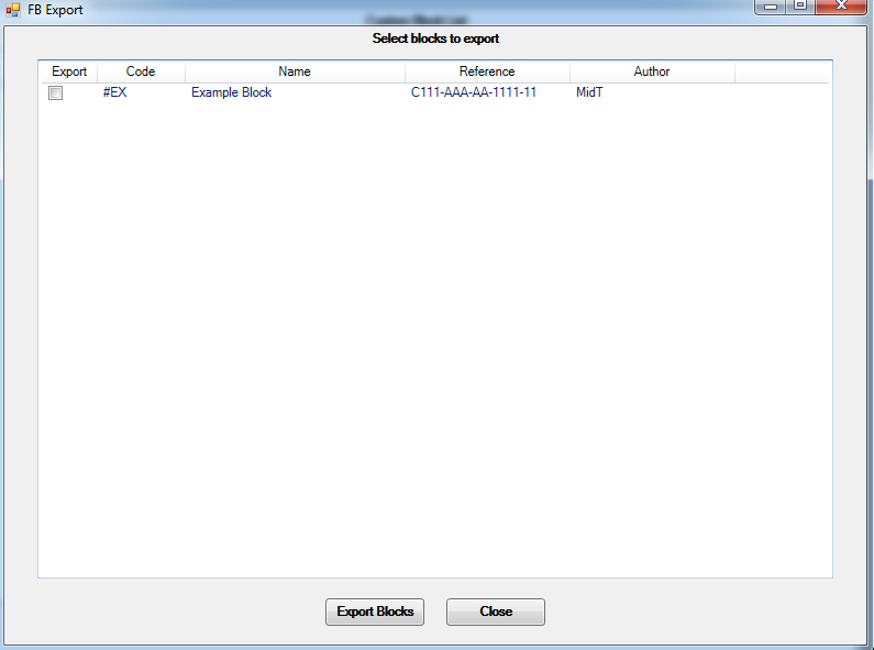 SCD function block (template) editor