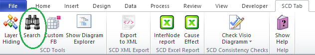 SCD Toolbox Search and Navigation